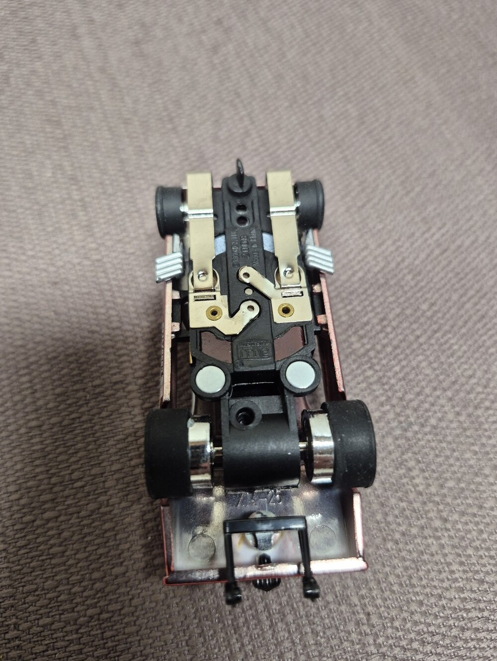 Red Plymouth Duster Slot Car - Picture 5 of 5